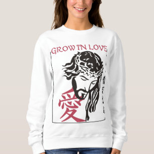 Sudadera Christian anime graphic, Japanese Christianity