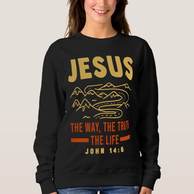 Sudadera Christian Bible Verse Faith Believer Follower (Anverso)