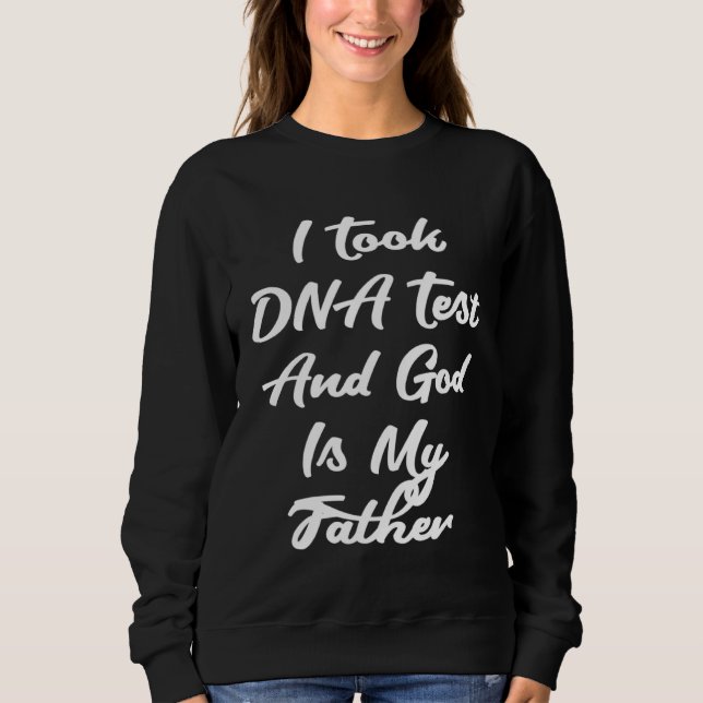 Sudadera Christian  Catholic Pastor God is my Father Faith (Anverso)