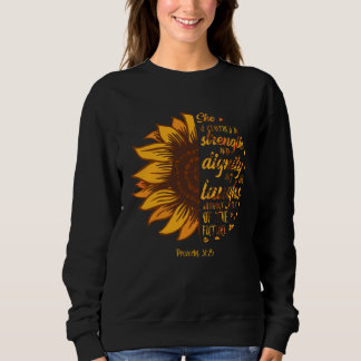 Sudadera Christian Faith Love Sunflower Scripture Religious