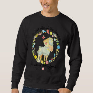 Sudadera Christian Happy Easter se trata del cordero
