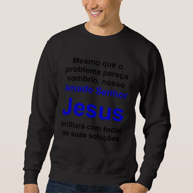Sudadera Christian lifestyle Multilingual Serie Portuguese  (Anverso)