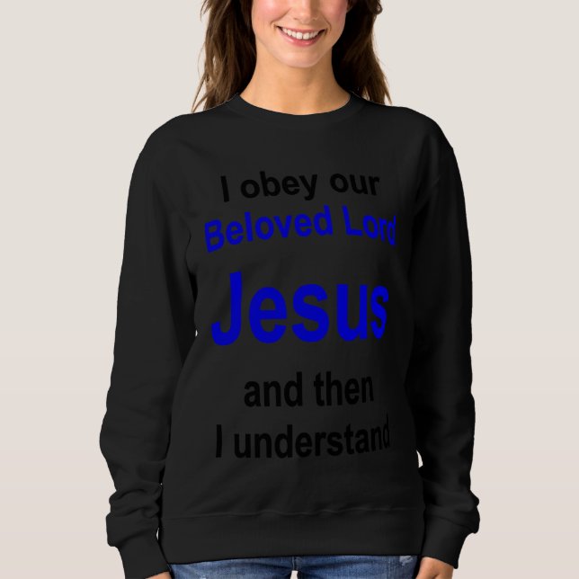 Sudadera Christian lifestyle Multilingual Series English ve (Anverso)