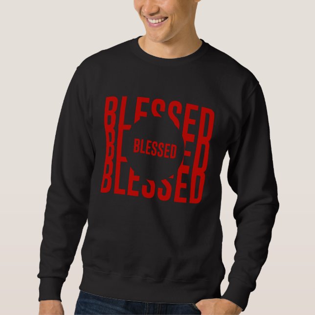 Sudadera Christian My Lord and Savior Jesus Christ Blessed (Anverso)