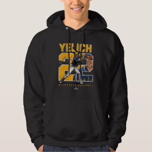 Sudadera Christian Número y retrato Yelich Milwaukee MLB
