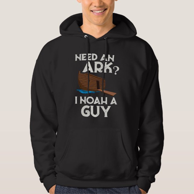 Sudadera Christian  Religion Humor  Religious Noah's Ark (Anverso)