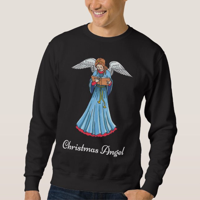 Sudadera Christmas Angel  Merry Christmas (Anverso)