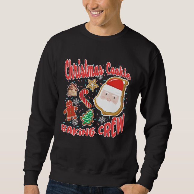 Sudadera Christmas Cookie Baking Crew Cookie Crew Family Ch (Anverso)