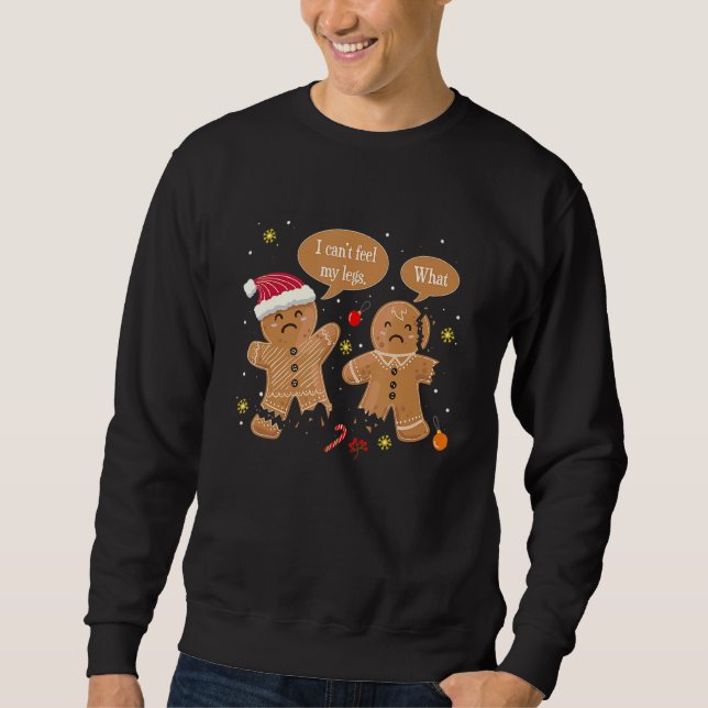 Sudadera Christmas Cookie Gingerbread Oh Snap Baking Team B (Anverso)