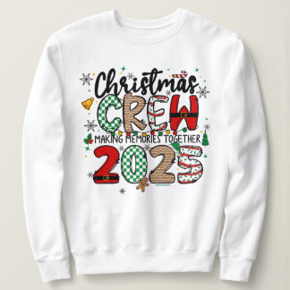 Sudadera Christmas Crew Holiday Sweatshirt