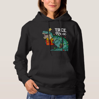Sudadera Christmas Dinosaur Tree Rex Cute Boys Kids TRex Xm