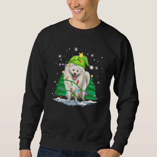 Sudadera Christmas for men women kids ELF Eskimo Dog (Anverso)