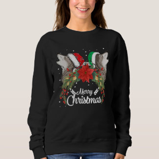 Sudadera Christmas for men women kids Santa ELF Wolf
