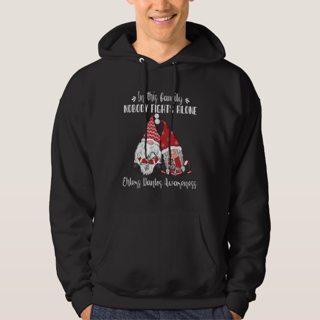 Sudadera Christmas Gnomes Ehlers Danlos Awareness (Anverso)