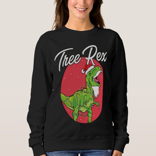 Sudadera Christmas I Dino Surier I Christmas Rex I Trex (Anverso)