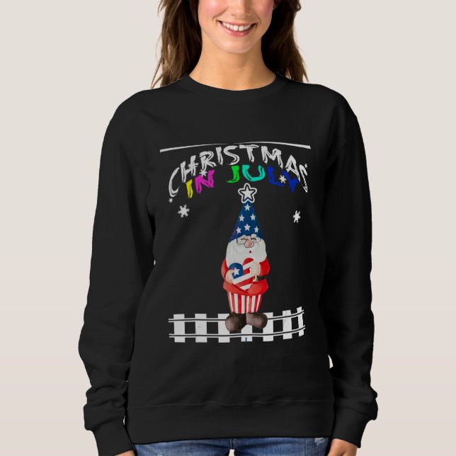SUDADERA CHRISTMAS IN JULY (Anverso)