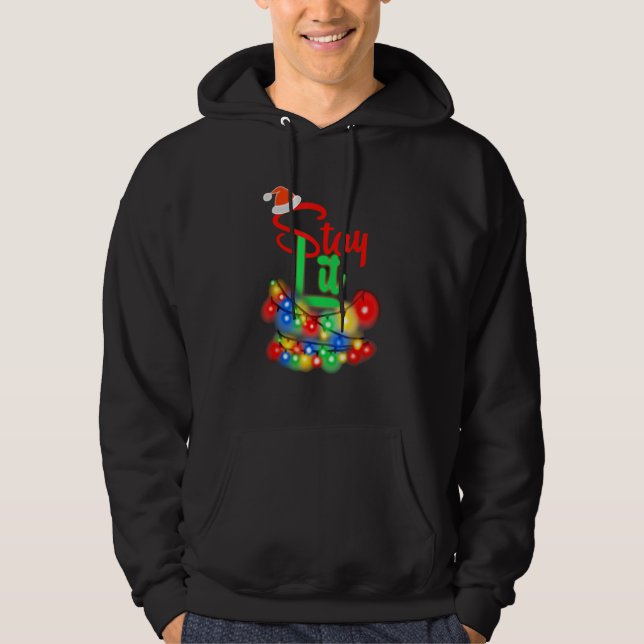Sudadera Christmas Lights Stay Lit Holiday Gear (Anverso)