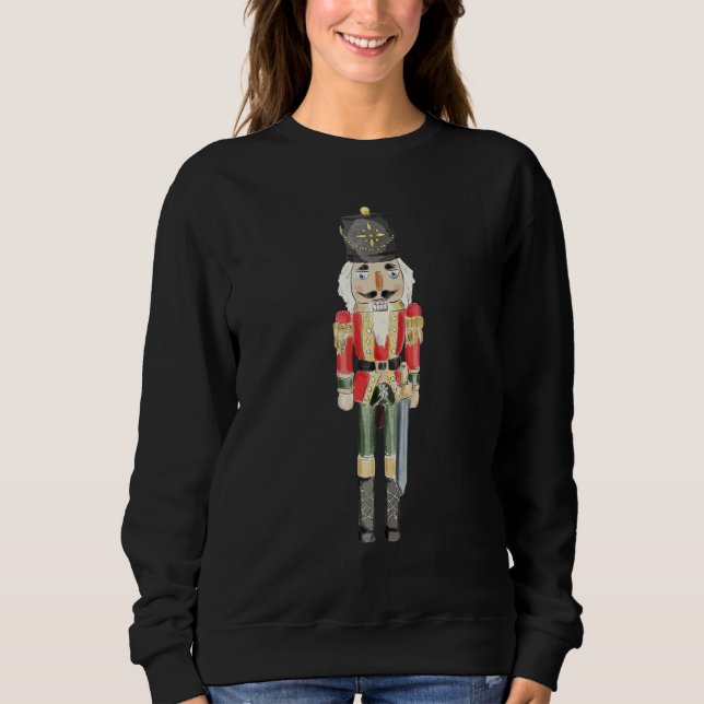 Sudadera Christmas Nutcracker Cozy Christmas Holiday Teache (Anverso)