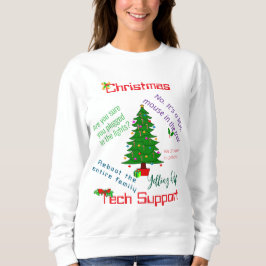 Sudadera Christmas Tech Support Sweatshirt
