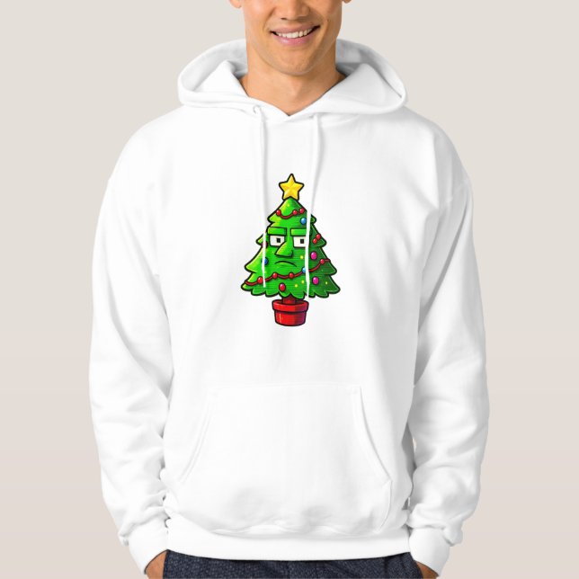 Sudadera Christmas Tree Santa Brainrot Steal Video Game (Anverso)