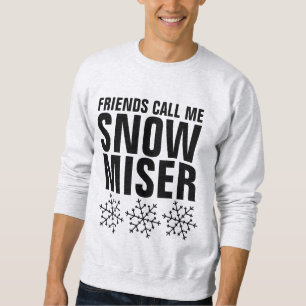 Sudadera CHRISTMASdivertida NIEVE MISER T-SHIRS