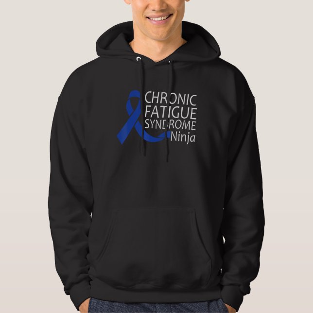 Sudadera Chronic Fatigue Syndrome Ninja (Anverso)