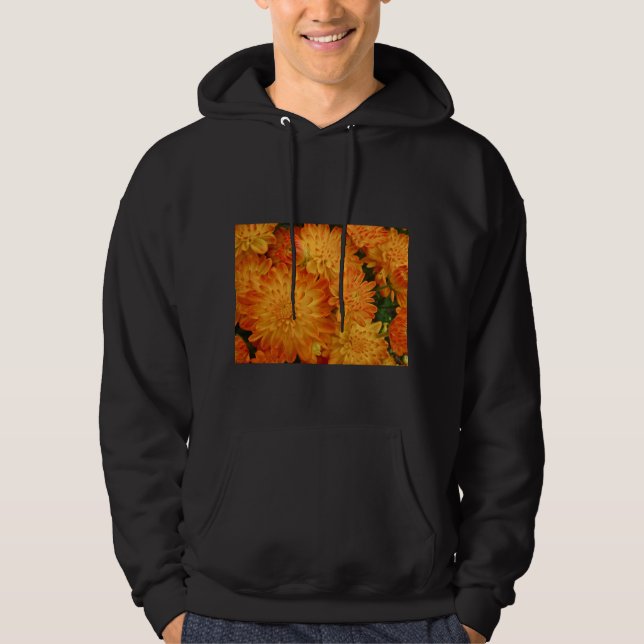 Sudadera Chrysanthemum, Naranja de incendios (Anverso)