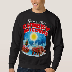 Sudadera Chubbies Salvan A Los Navidades Rinocerontes De Ch