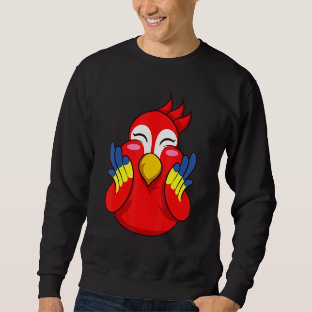 Sudadera Chubby Cheeks Parrot T (Anverso)