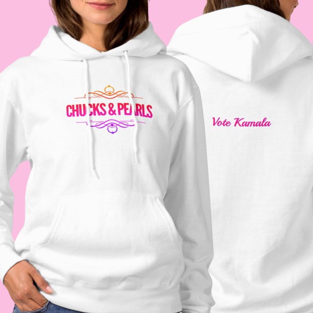 Sudadera Chucks & Pearls Vote Kamala (Subido por el creador)