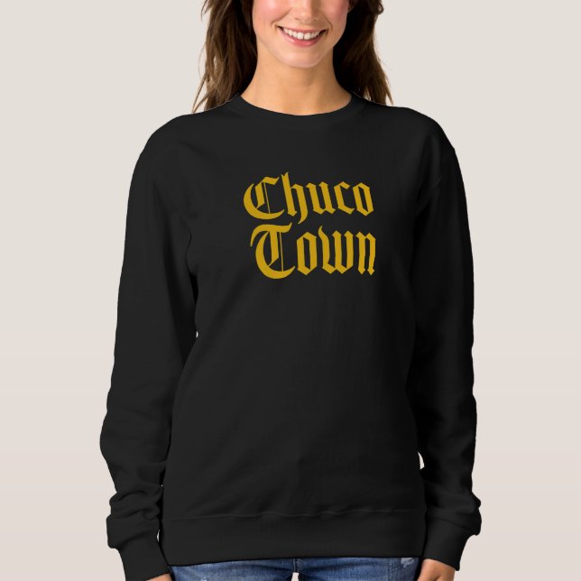 Sudadera CHUCO TOWN El Paso TX Inglés 10 (Anverso)