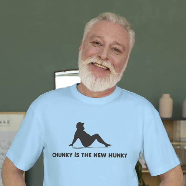 Sudadera Chunky Hunky Tee: Uso de positividad corporal (Subido por el creador)