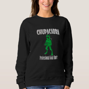 Sudadera Chupacabra Cryptid Vampire Monstruo de cabra