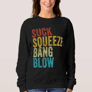 Sudadera Chupar Apretar Bang Soplar Divertido Mecánico Coch