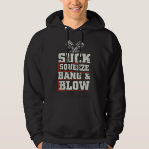 Sudadera Chupar Apretar Golpear Soplar Mecanico Divertido P