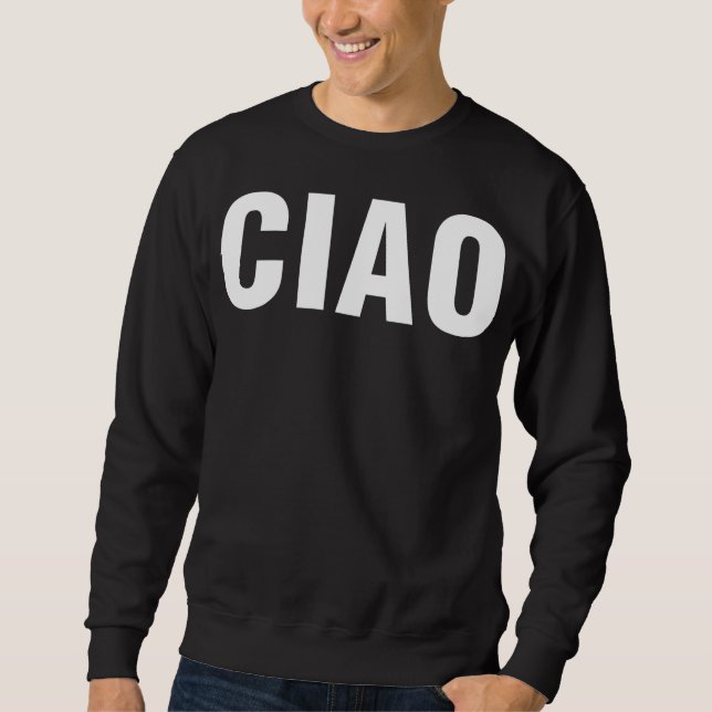 Sudadera Ciao (Anverso)