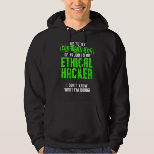Sudadera Ciberseguridad ética del hacker It Pen Tester 14