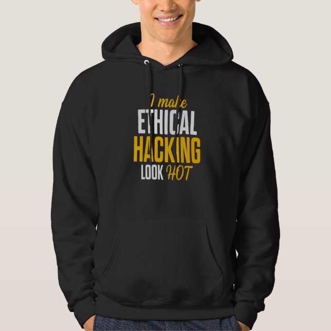 Sudadera Ciberseguridad ética del hacker It Pen Tester 28 (Anverso)