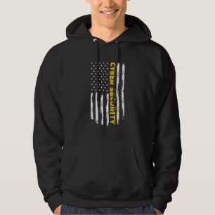 Sudadera Ciberseguridad Programadores De Ti Bandera Vertica