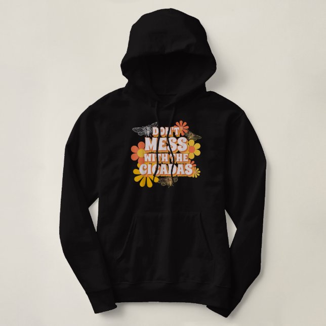 Sudadera Cicada Brood X Funny No Se Mete Con El Ci (Diseño del anverso)