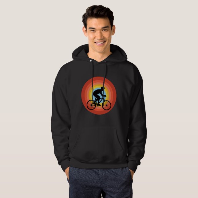SUDADERA CICLISMO ATARDECER VINTAGE  (Anverso completo)