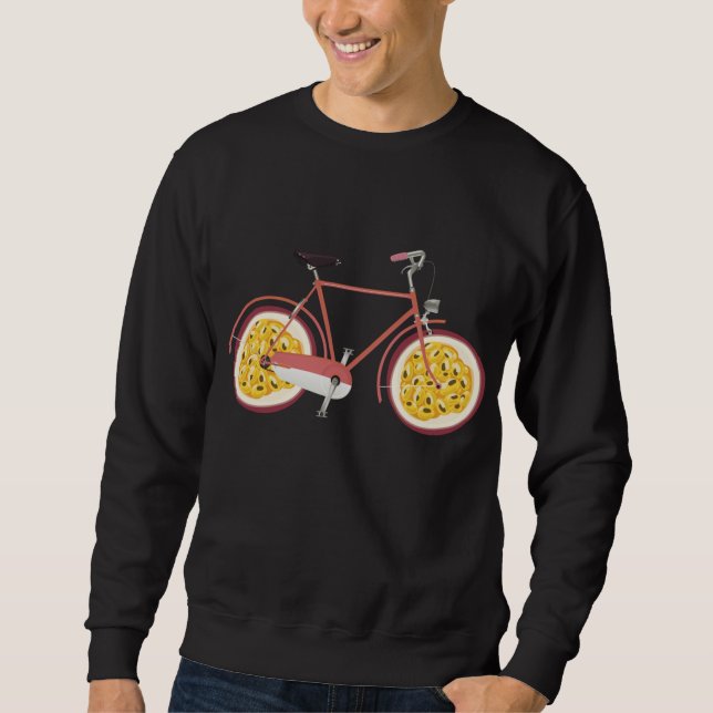 Sudadera Ciclismo Bicicleta Bicicleta MTB Passion Fruit W (Anverso)