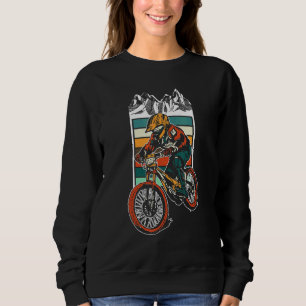 Sudadera Ciclismo Ciclista Mtb Lover Biker Monto Retro