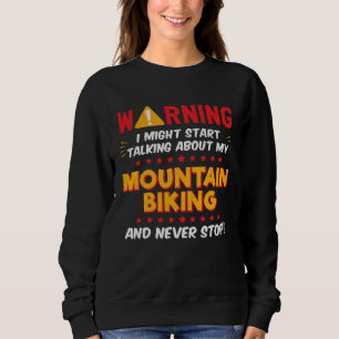 Sudadera Ciclismo de Montaña Ciclista de Montaña Chiste Grá