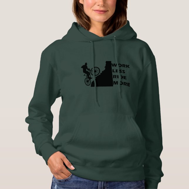 Sudadera Ciclismo de Montaña Motivacional - Frase Divertida (Anverso)