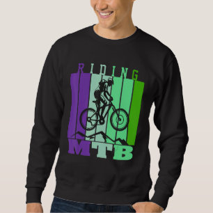 Sudadera Ciclismo de Montaña Nunca se Hace Más Fácil Downhi