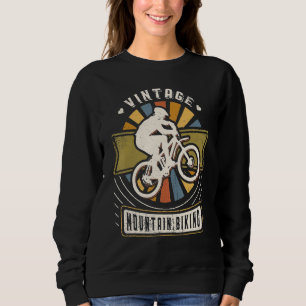 Sudadera Ciclismo de Montaña Vintage Clásico Retro Deportes