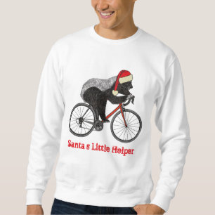 Sudadera Ciclismo de Tejón Mielero Divertido Eslogan Festiv