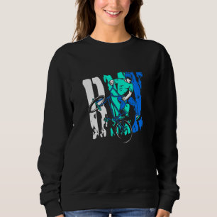 Sudadera Ciclismo de tierra en bicicleta BMX  1