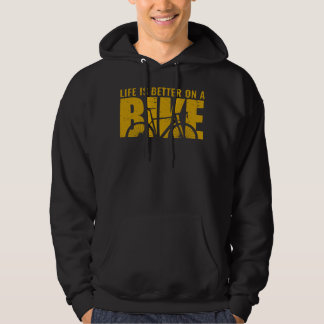 Sudadera Ciclismo en una bicicleta ciclista